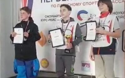 Победитель Первенства России по сноукайтингу – Лезинов Тимур, спортсмен Московской области